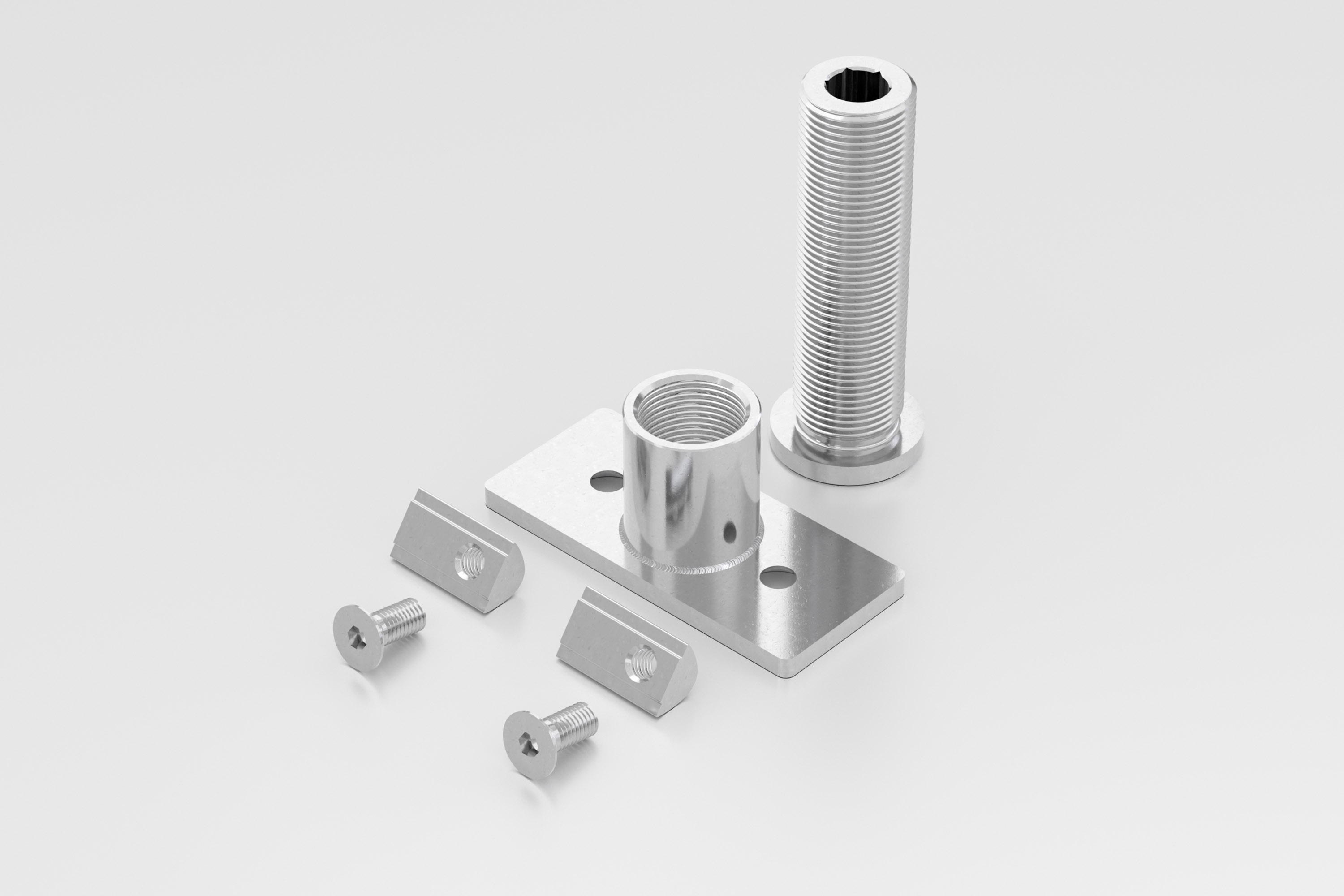 Adjustable Foot 8 M20x40
